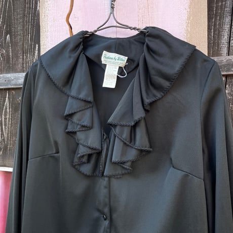 70’S FRILL BLOUSE [S-0715]