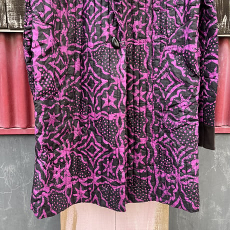 AFRICANBATIK QUILTING JACKET [S-5367]