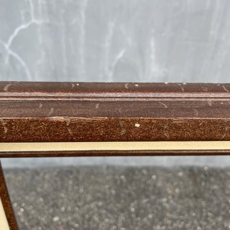 Vintage WOOD PICTURE FRAME [J-0002]