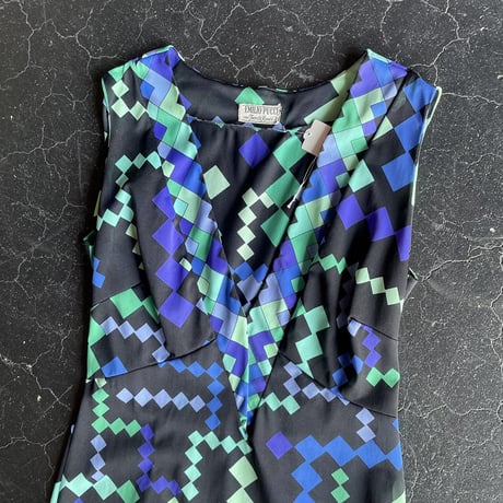 60’S ”EMILLO PUCCI” LINGENE DRESS [S-2281]