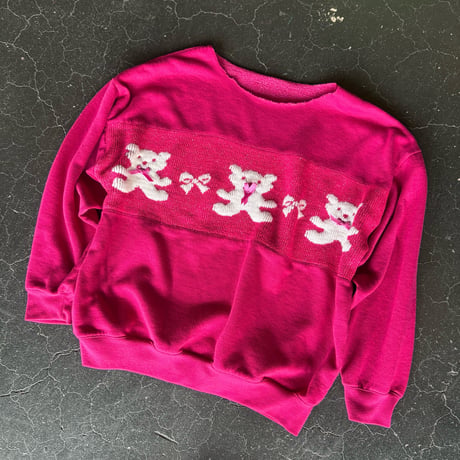 KNIT BEAR SWEAT [S-0403]