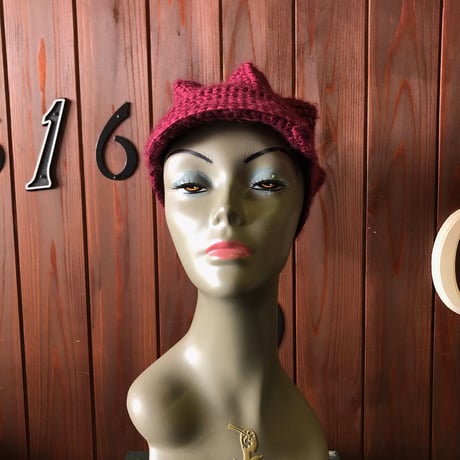 KNIT CASQUETTE [S-3040]