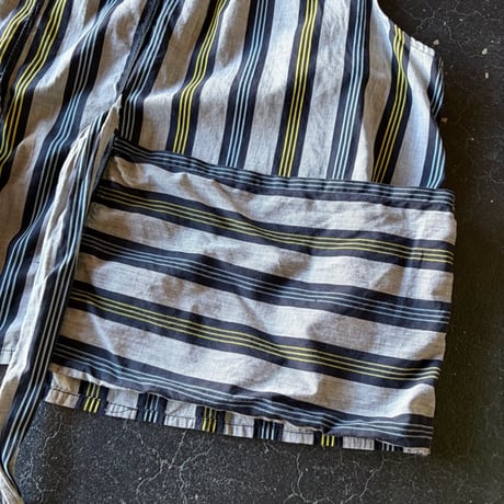 60’S STRIPE SMOCK APRON [S-4137]