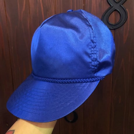 BLUE SATIN CAP [S-3358]