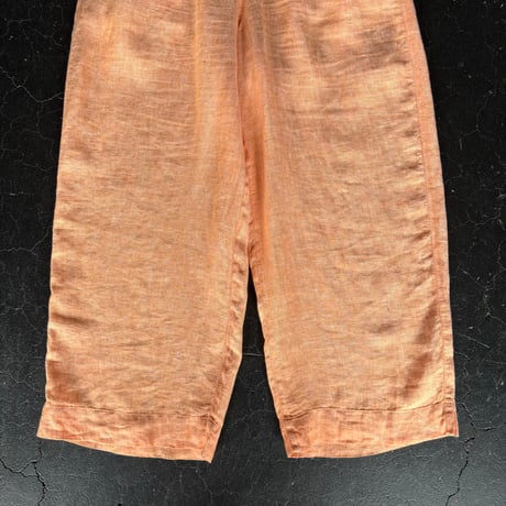LINEN WIDE EASY PANTS [S-4244]