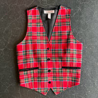 CHECK VEST [S-0841]