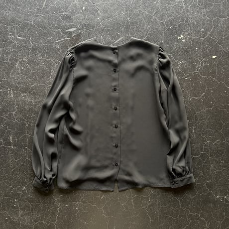 EMBREIDERY TUCK BLOUSE [S-2777]