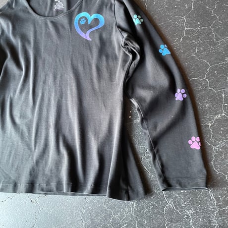 FOOT MARK L/S TEE [S-1776]
