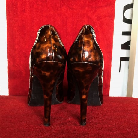 BEKKō DESIGN ENAMEL PUMPS 25.5㎝ [S-3354]