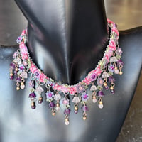 FLOWER CHOKER [S-4073]