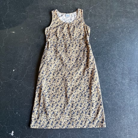 FLOWER CORDUROY DRESS [S-1712]