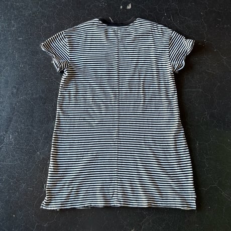BORDER TEE DRESS [S-4158]