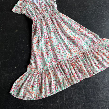 STRAWBERRY LONG DRESS [S-4381]