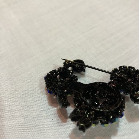 POODLE STONE BROOCH [HP-1855]
