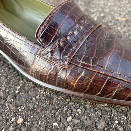 LEATHER LOAFER 27.0cm [S-1299]