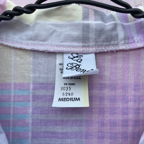 80'S CHECK SHIRT [S-2356]