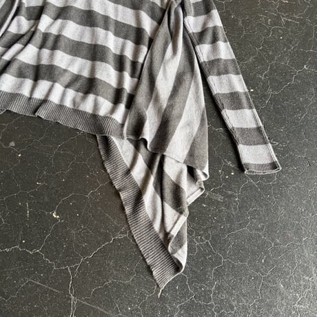 BORDER DESIGN COTTON KNIT [S-3539]