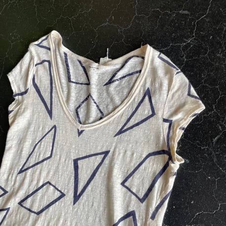 DESIGN LINEN TEE [S-3348]