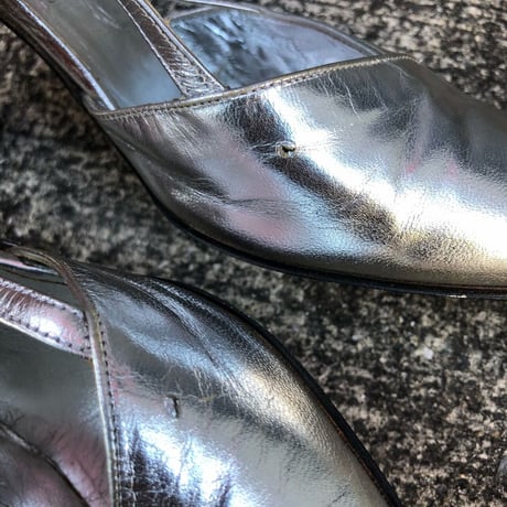 60’S METALLIC DESIGN PUMPS 23.5cm [S-4405]