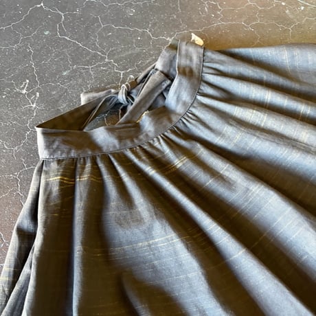 50’S HAND PAINT CIRCULAR SKIRT [S-0332]