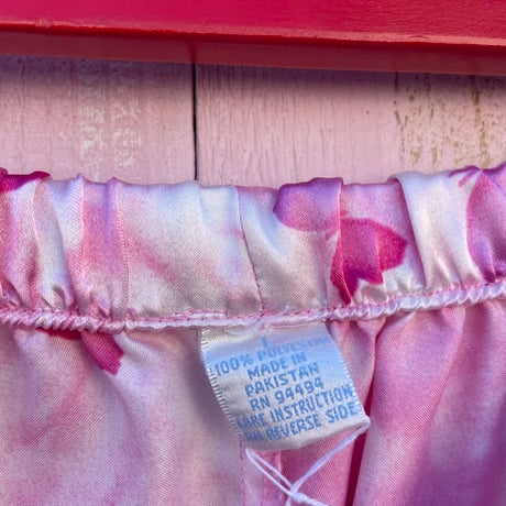 BUTTERFLY SATIN EASY PANTS [S-7617]