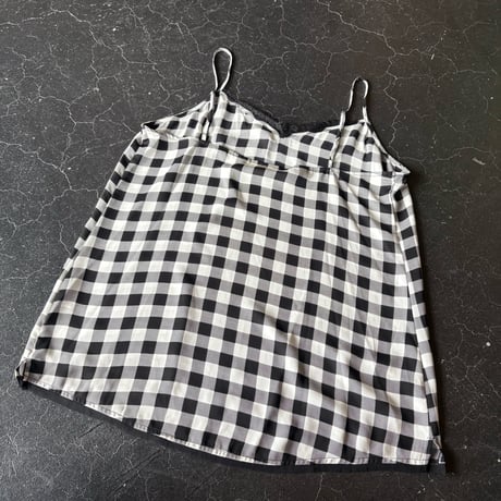 CHECK CAMISOLE [S-0272]