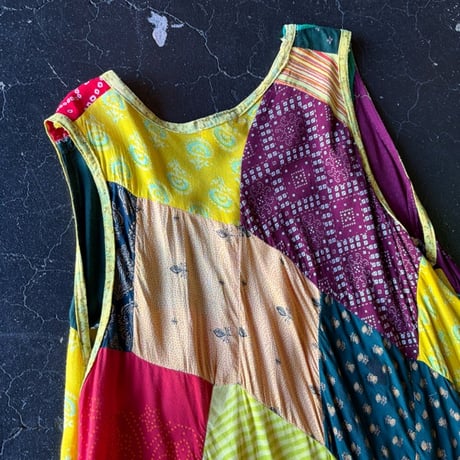 PATCHWORK DRESS [S-4194]