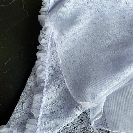 60’S FLOWER LACE GOWN [S-4081]