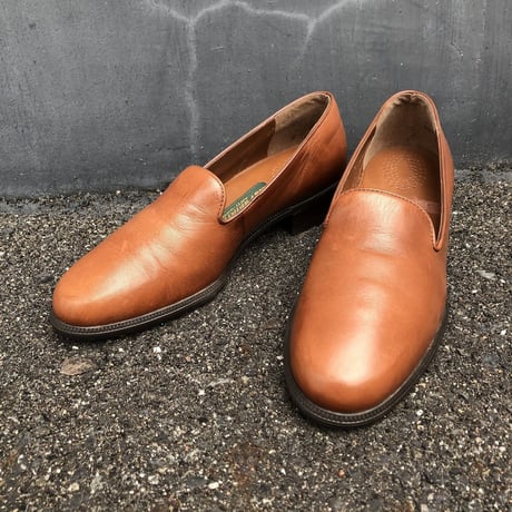 BROWN EATHER OPERA SHOES 23.5~24.0cm [S-0701]
