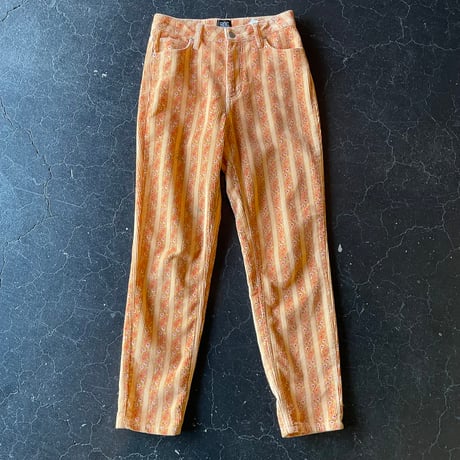 FLOWER CORDUROY PANTS [S-1111]