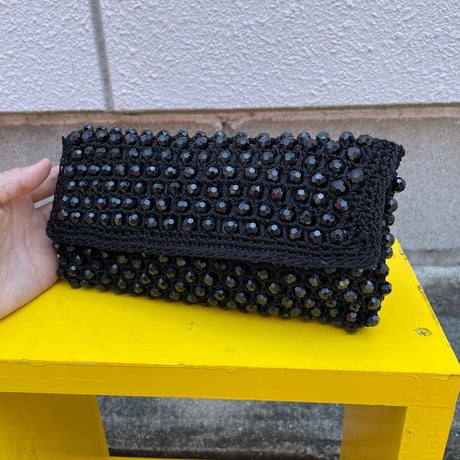 70’S BEADS CROCHET BAG [S-6247]