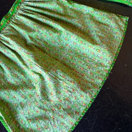 60-70’S FLOWER APRON [S-0348]