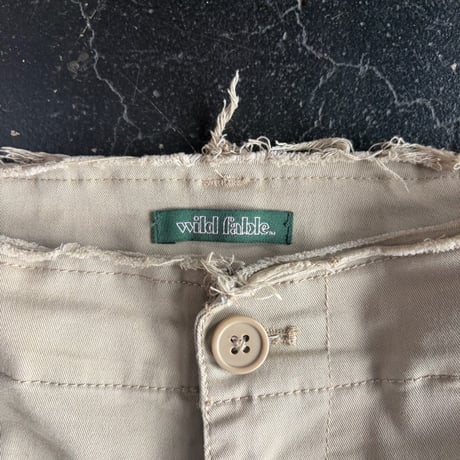 COTTON WIDE PANTS [S-2907]