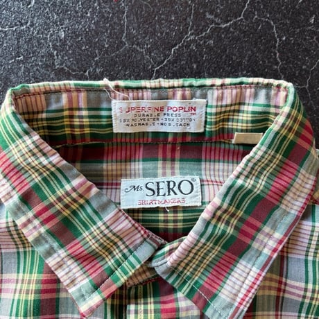 70’S CHECK SHIRT [S-4140]
