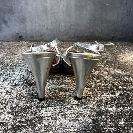60’S METALLIC DESIGN PUMPS 23.5cm [S-4405]