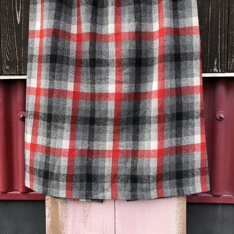80’S CHECK TIGHT SKIRT [S-2703]