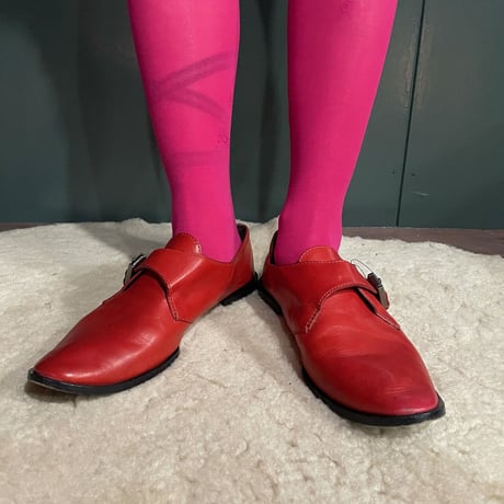 ALEXANDER WANG LEATHER SHOES 24.5-25.0cm [S-3341]