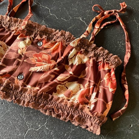 70’S FABRIC CAMISOLE [S-3980]
