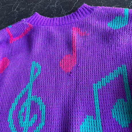 80’S MUSIC KNIT [S-0770]