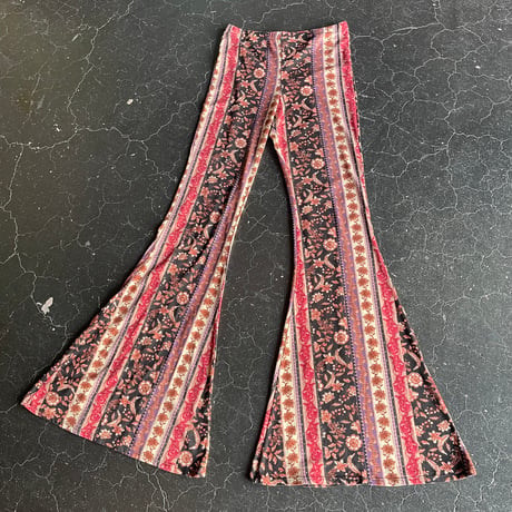 FLOWER FLARE PANTS [S-4131]