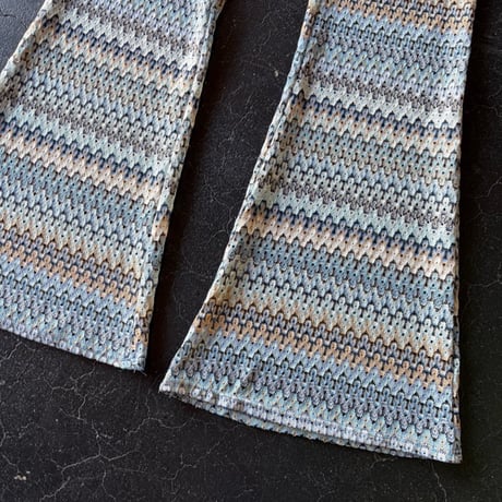 MESH FLARE EASY PANTS [S-4190]