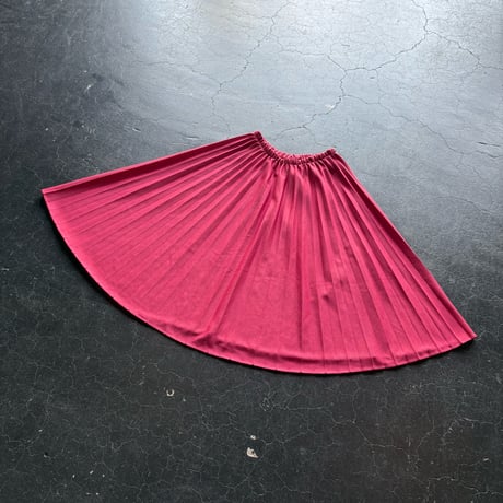 70’S PLEATS POLY SKIRT [S-2822]