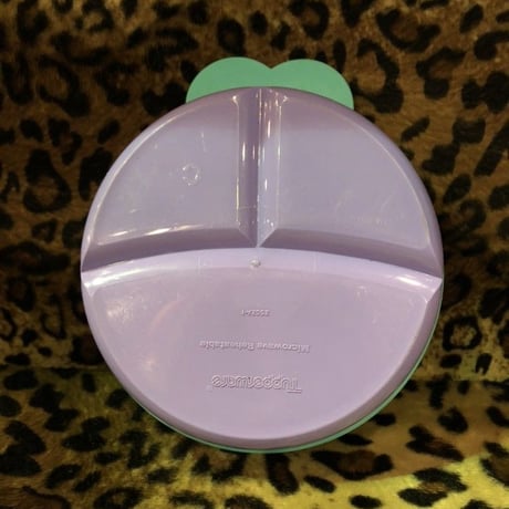 "TUPPERWARE" GREEN×PURPLE CANISTER [J-269]