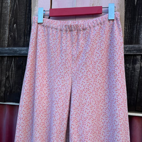 FLOWER EASY PANTS [S-0056]