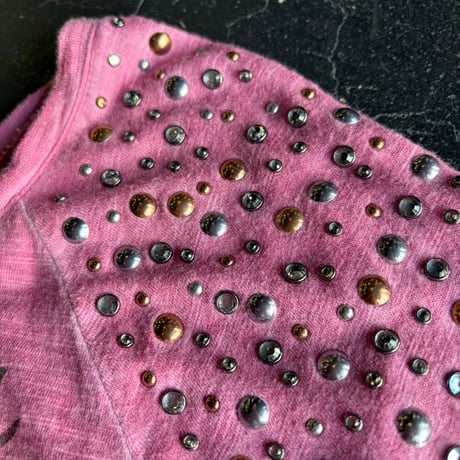 "Harley Davidson" STUDS TEE [S-4417]