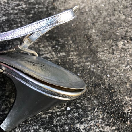 60’S METALLIC DESIGN PUMPS 23.5cm [S-4405]