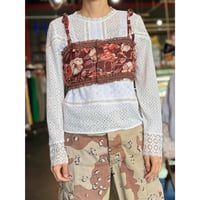 70’S FABRIC CAMISOLE [S-3980]