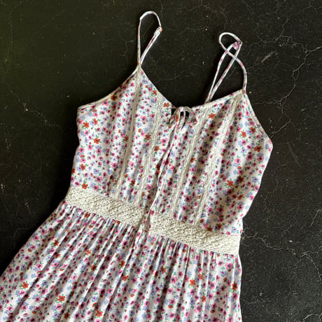 FLOWER CAMISOLE DRESS [S-4374]