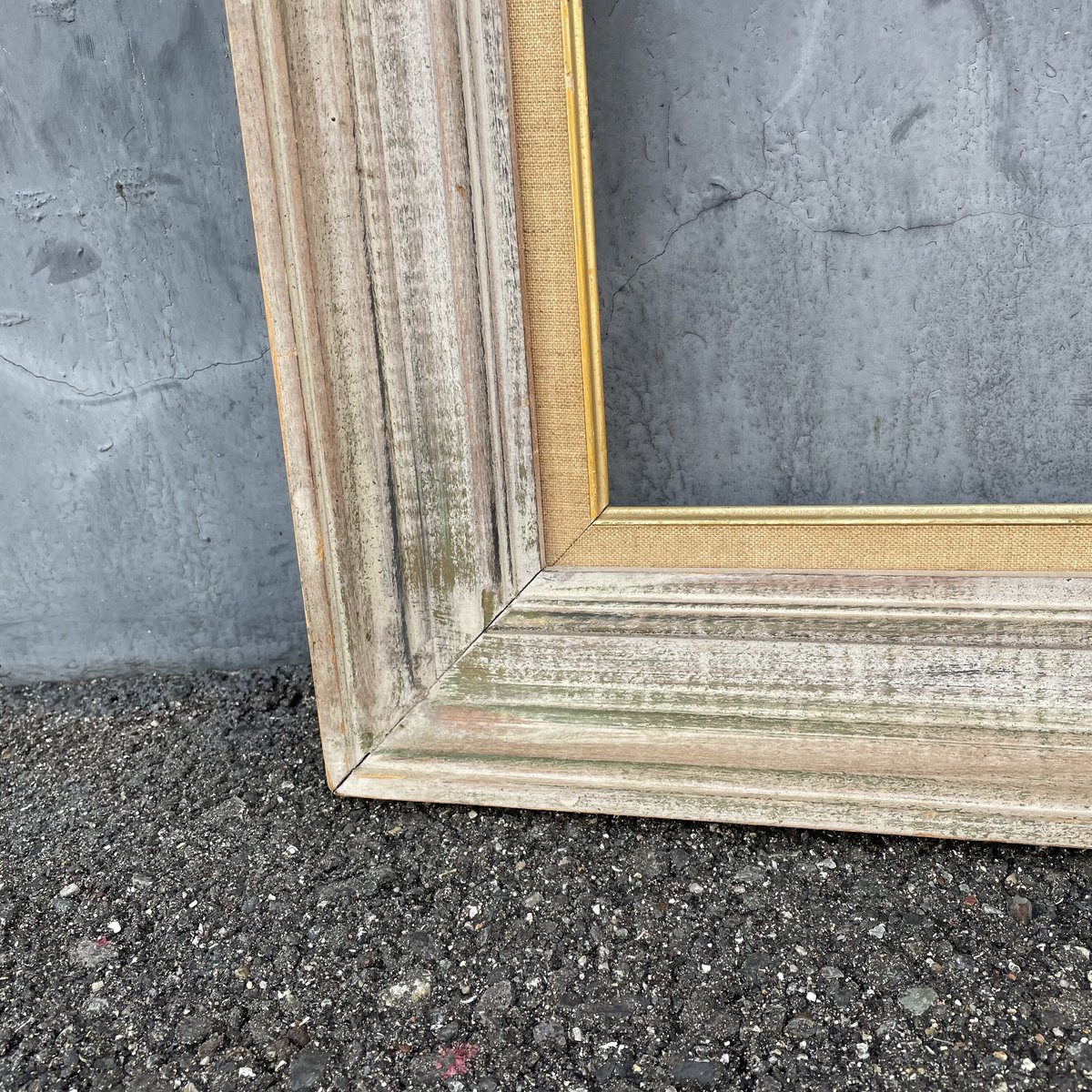 Vintage WOOD PICTURE FRAME [J-0004] | HiPBONE SLiM