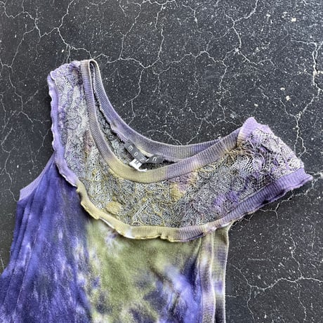 90’S LACE OVER DYE DRESS [S-3920]